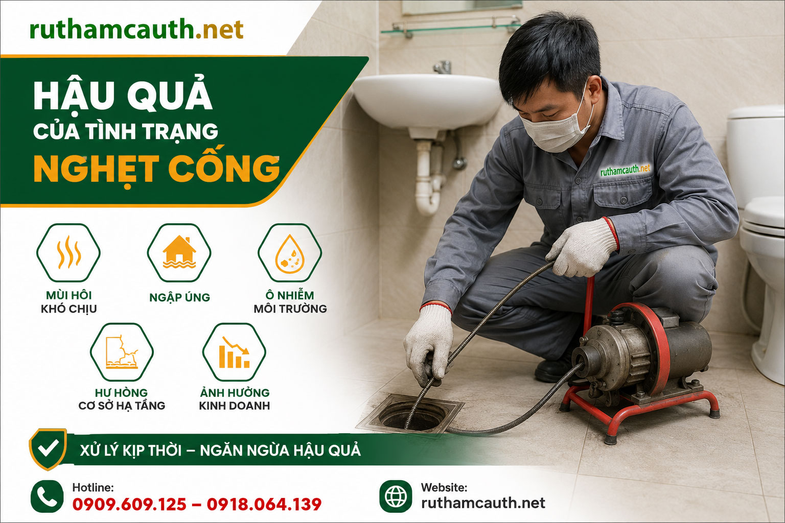 Hậu Quả Của Tình Trạng Nghẹt Cống