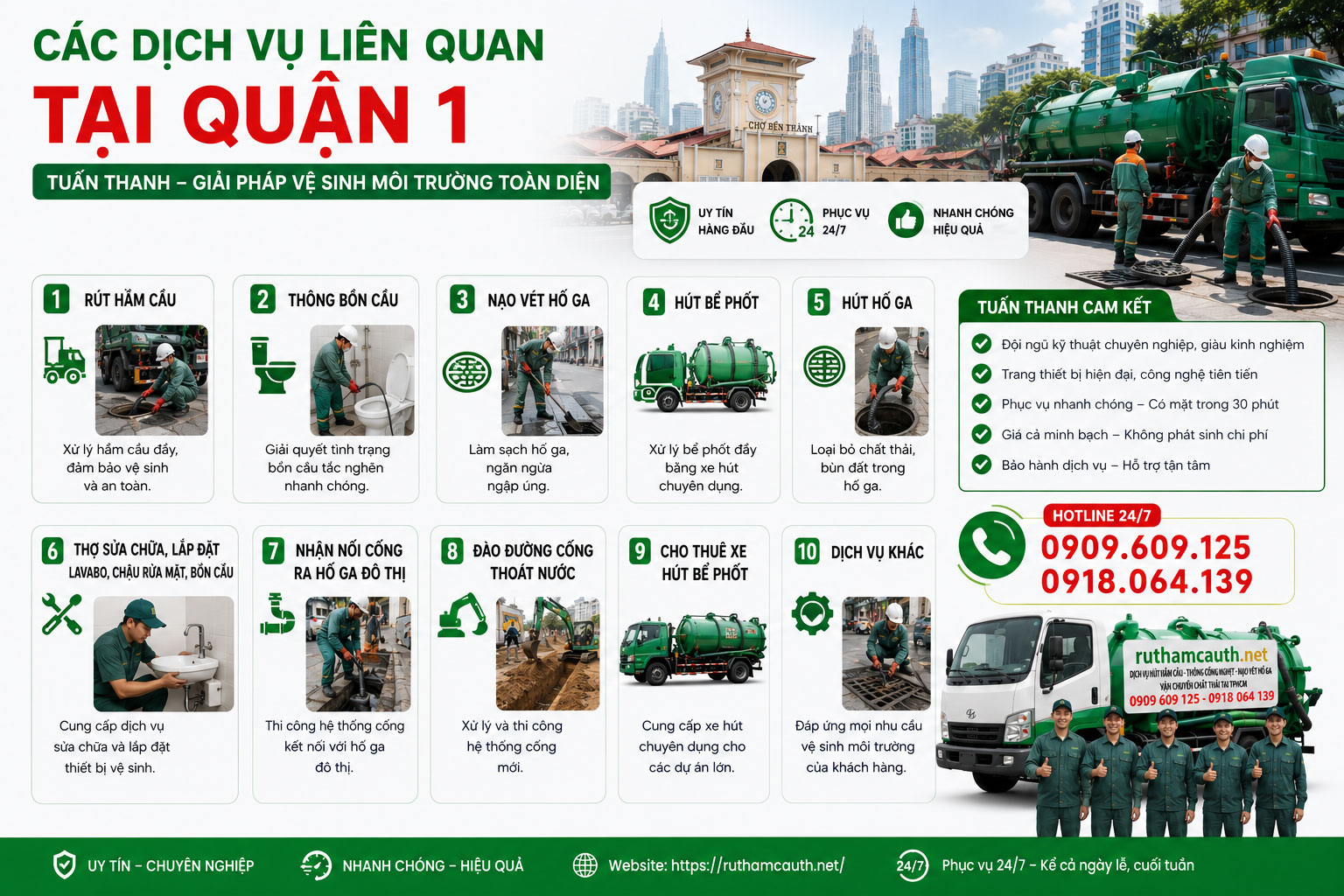 Các Dịch Vụ Liên Quan Tại Quận 1