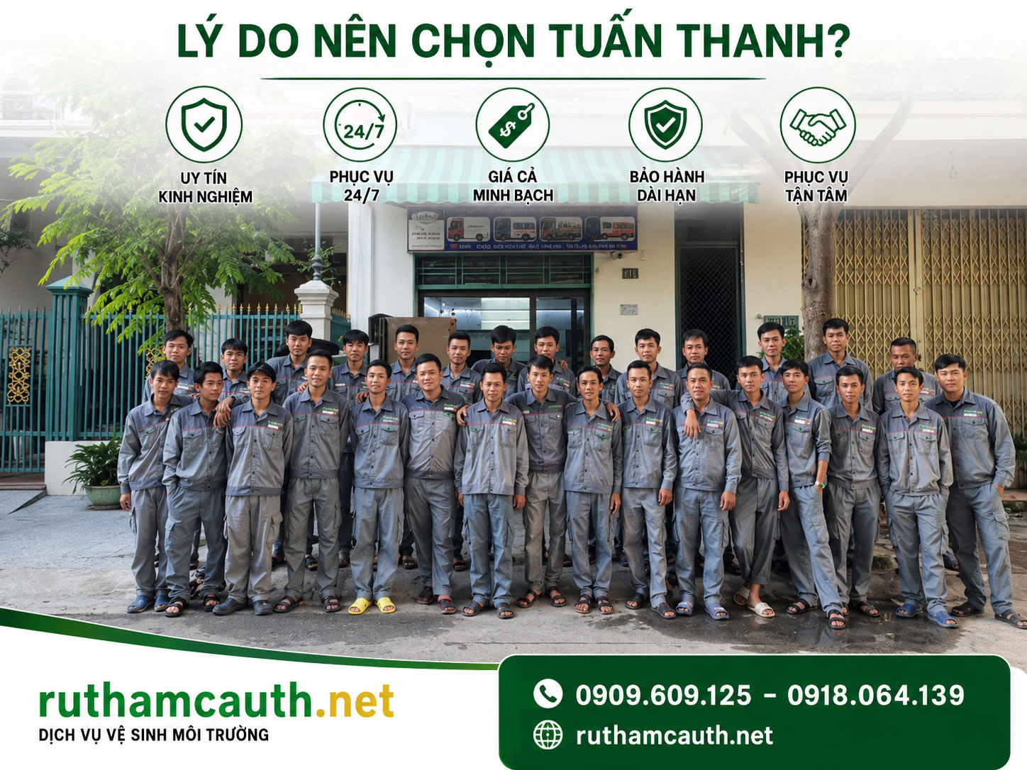 Lý Do Nên Chọn Tuấn Thanh?