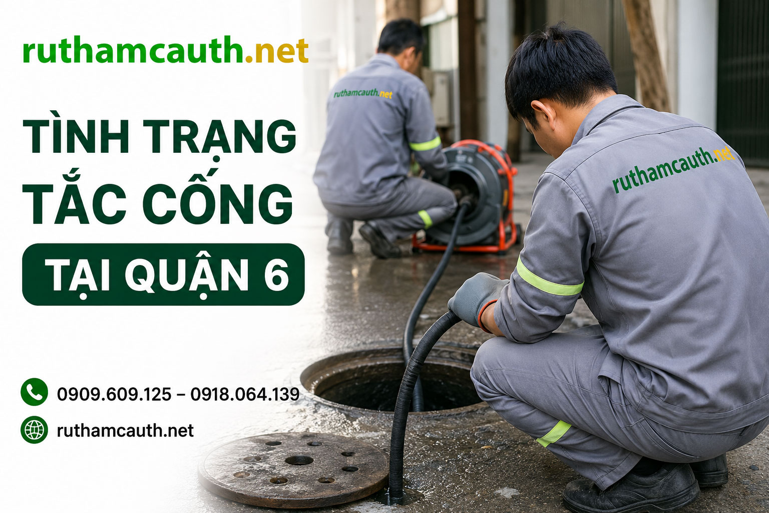 Tình Trạng Tắc Cống Tại Quận 6