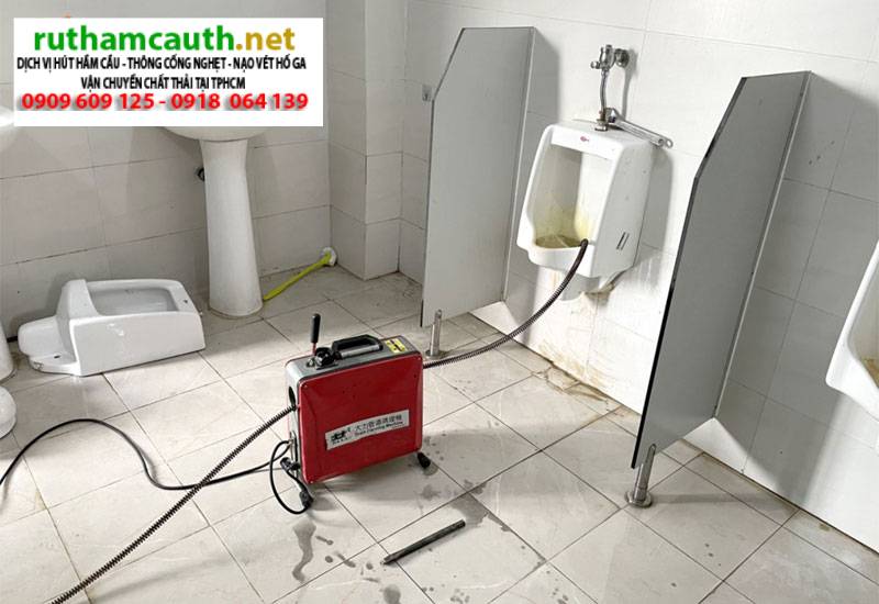 Bảng báo giá thông cống nghẹt Phường Vĩnh Tân