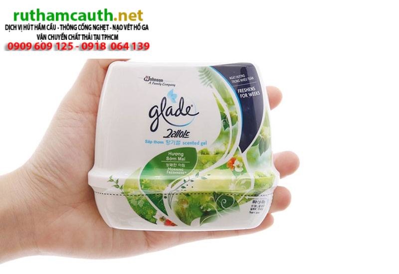 Sử dụng sáp thơm, túi thơm khử mùi nhà vệ sinh hiệu quả