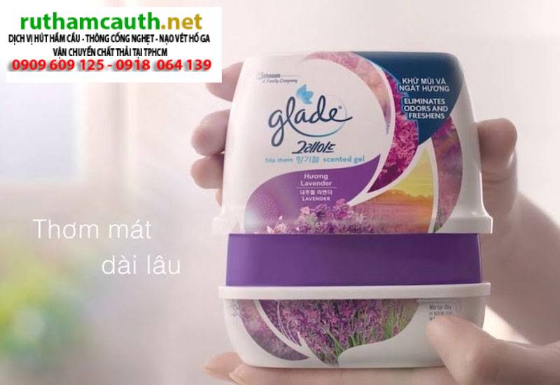 Sử dụng sáp thơm, túi thơm khử mùi nhà vệ sinh hiệu quả