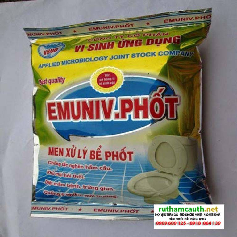 Men Vi Sinh Thông Cống: Giá Bán Rẻ, Khử Mùi, Thông Tắc Tốt