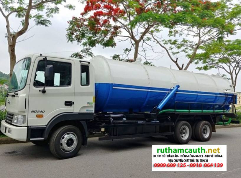 Xe hút hầm cầu bao nhiêu khối – Khác biệt giữa xe hút hầm cầu & xe chở phân