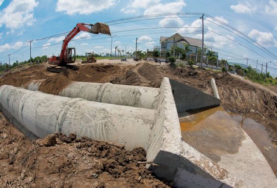 Bảng báo giá đào đường cống thoát nước Cần Giờ