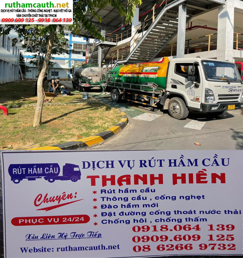 Dịch vụ hút hầm cầu khách sạn – nhà nghỉ – homestay