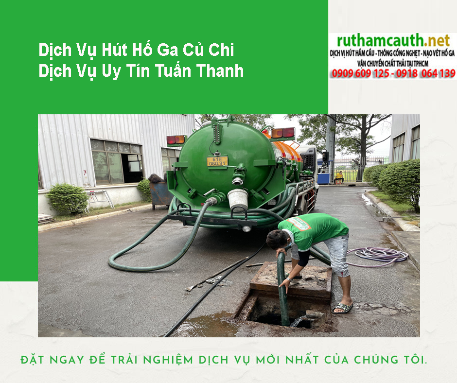 Hút Hố Ga Củ Chi
