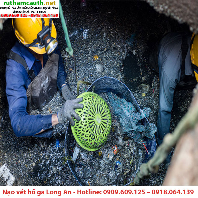 Bảng Báo Giá Dịch Vụ Nạo Vét Hố Ga Long An