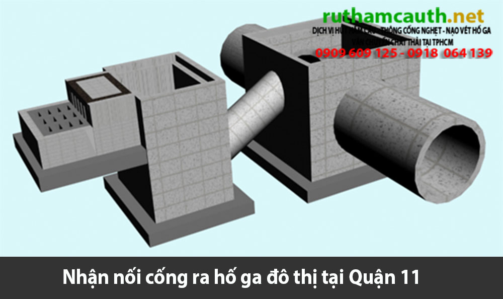 Bảng báo giá nhận nối cống ra hố ga đô thị Quận 11