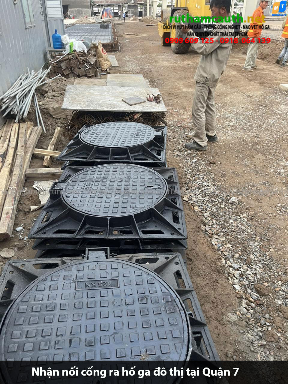 Bảng báo giá nhận nối cống ra hố ga đô thị Quận 7