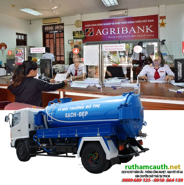 Rút hầm cầu ngân hàng Nông nghiệp và Phát triển Nông thôn Việt Nam Agribank