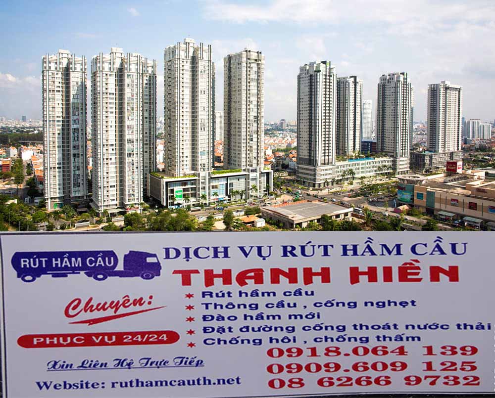 Rút hầm cầu nhanh chung cư Sunrise City quận 7