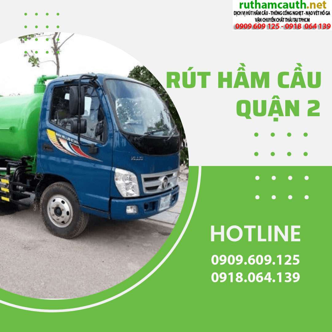 Bảng Báo Giá Dịch Vụ Rút hầm cầu Quận 2