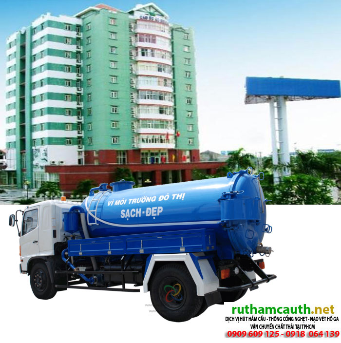Rút hầm cầu tại chung cư An Phú quận 2