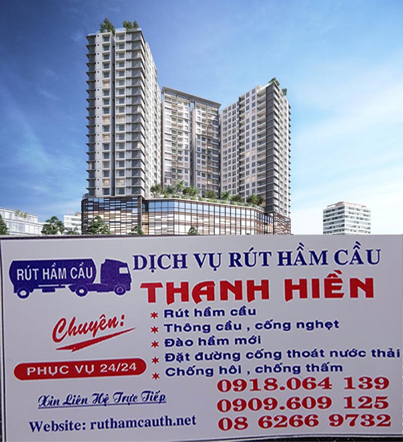 Rút hầm cầu tại tòa nhà văn phòng quận 11