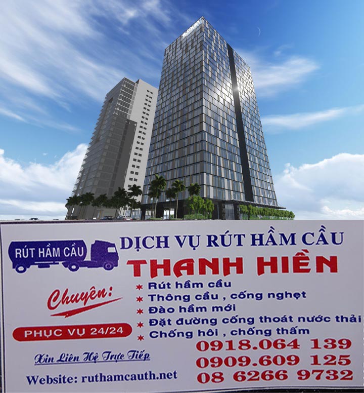 Rút hầm cầu tại tòa nhà văn phòng quận 4