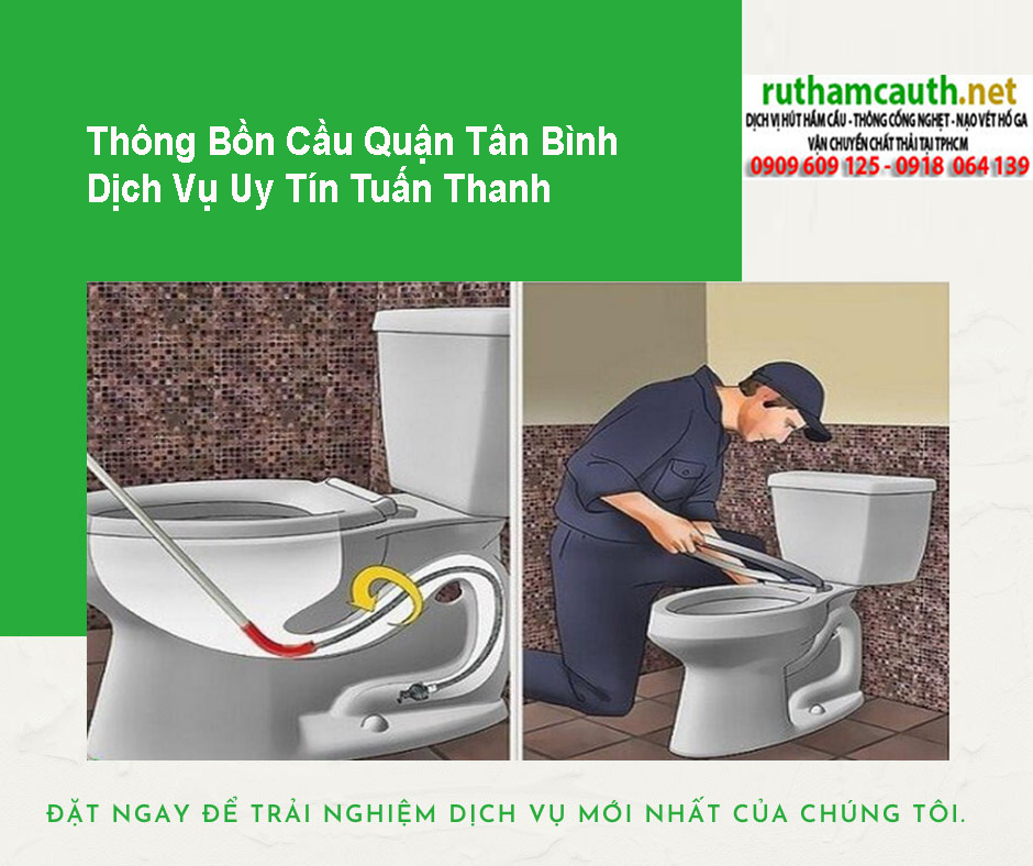 Thông bồn cầu Quận Tân Bình