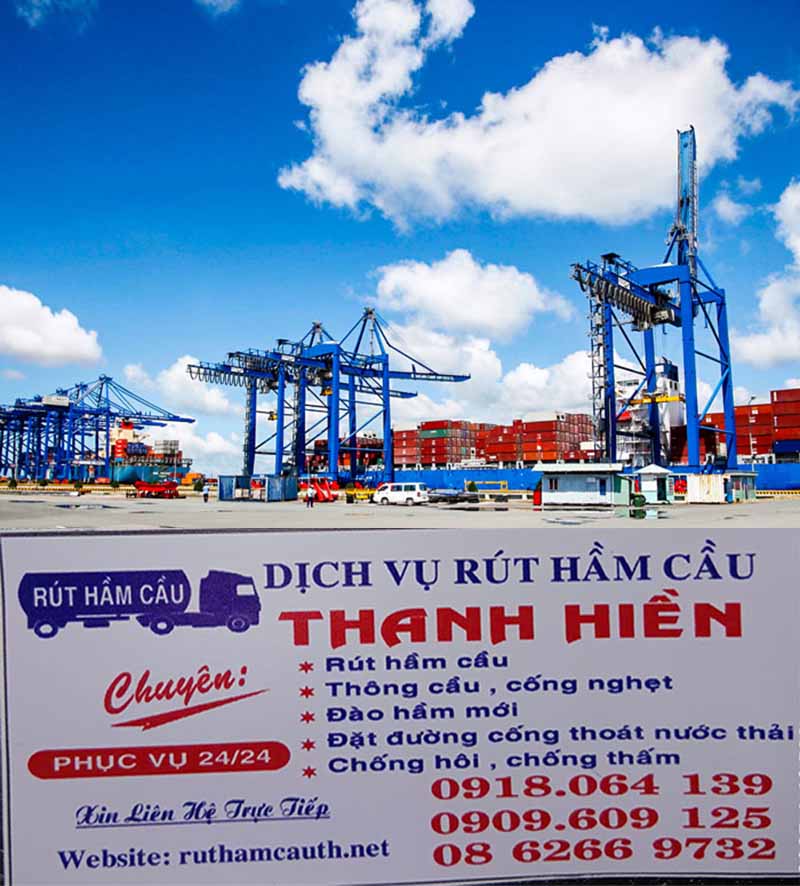 Thông cống nghẹt bồn cầu tại cảng Hiệp Phước