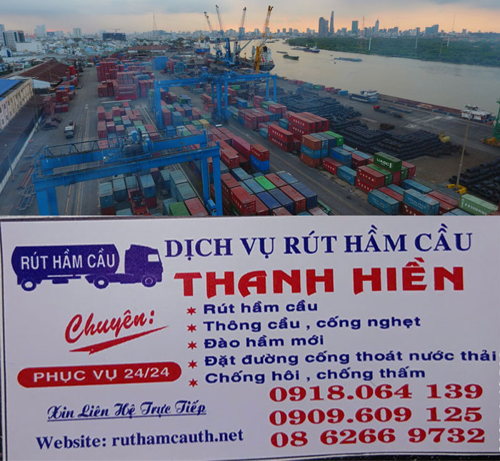 Thông cống nghẹt nhanh cảng Sài Gòn Đông quận 2