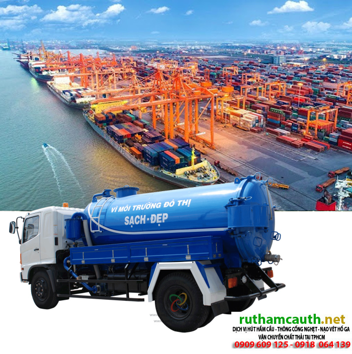 Thông cống nghẹt nhanh tại cảng Sài Gòn Đông